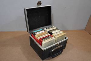 lot 162 image: 12 Vintage Elvis Presley 8-Tracks with Case