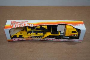 lot 172 image: Vintage Tonka Lowboy and Loader in Box