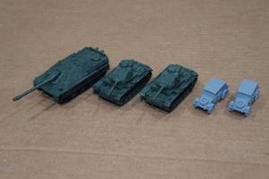 lot 174 image: 3D Printed HO Scale German Military Vehicles