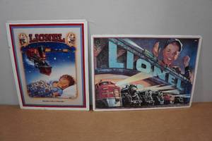 lot 194 image: 2 Lionel Metal Signs