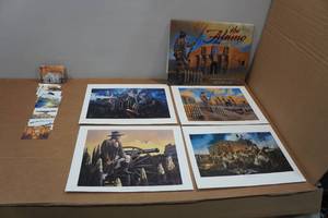 lot 205 image: Assorted Alamo Collectibles