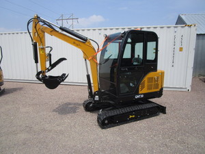 lot 2 image: CFG Industrial QNT30 Excavator wKubota Diesel, Side Swing Boom, Hydraulic Thumb