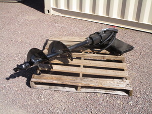 lot 102 image: Future Equipment Mini Skid Steer 12 Auger