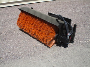 lot 74 image: Future Equipment Mini Skid Steer 36 Broom
