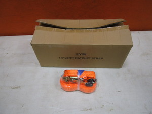 lot 141 image: (10) 1.5 Ratchet Straps