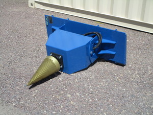 lot 364 image: Future Equipment Skid Steer Wood Splitter Drill