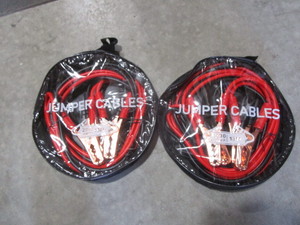 lot 300 image: 2 sets 200 Amp 13 Jumper Cables