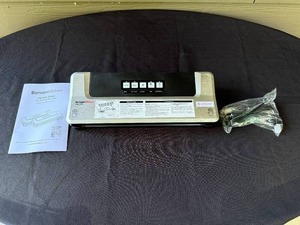 lot 9 image: Bonsenkitchen VS2100 Vacuum Sealer with Power Cord and Manual