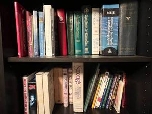 lot 44 image: Collection of Religious and Reference Books with DVDs