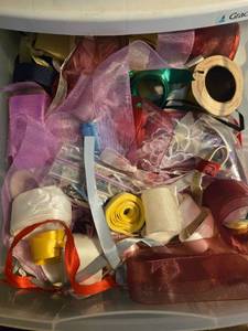 lot 70 image: Large Collection of Sewing and Craft Ribbons, Notions, and Supplies