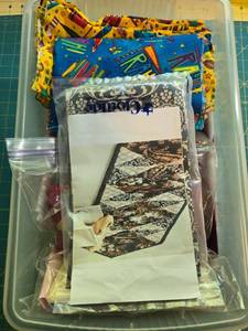 lot 73 image: Large Assortment of Quilting and Craft Fabric and Patterns