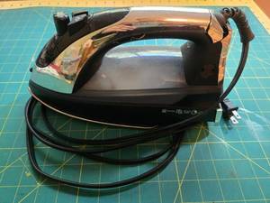 lot 77 image: Electric Steam Iron with Anti-Drip and Auto Shutoff