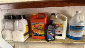 lot 223 image: Automotive Fluids and Ice Melt Collection - quantities unverified