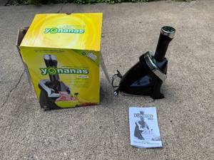 lot 229 image: Yonanas Deluxe Healthy Dessert Maker with Box and Manual
