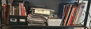 lot 262 image: Large Collection of Cookbooks and Food Magazines Assorted Years