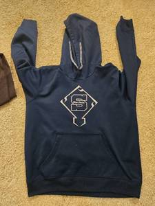 lot 327 image: Adidas Blue Devils Hoodie Large and Jones New York Sport Brown Pants Size 12