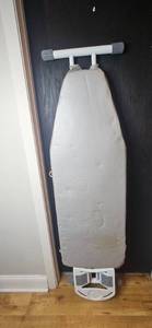 lot 367 image: Folding Ironing Board with Padded Cover and Built-In Iron Rest