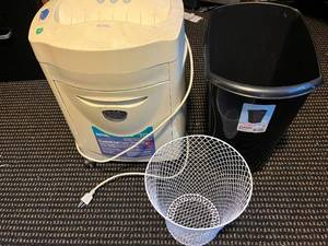lot 398 image: Royal Heavy Duty Confetti Cut Paper Shredder with 2 Waste Baskets