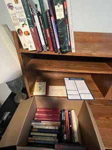 lot 401 image: Collection of Christian Books, Commentaries, and Devotionals - Books only shelf not included