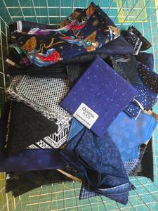 lot 428 image: Collection of Assorted Quilting and Craft Fabric Scraps