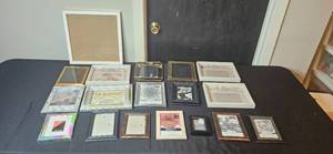 lot 468 image: Collection of Assorted Photo Frames in Various Sizes and Styles