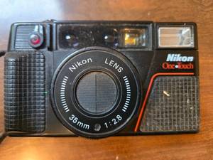 lot 503 image: Nikon One Touch 35mm Film Camera with 2.8 Lens