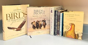 lot 33 image: Collection of 8 Bird Books including National Geographic Illustrated Birds and Birdwatching References