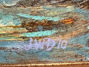 Framed Original Oil Painting 'Stoney Point West' by James Wilcox Dimmers
