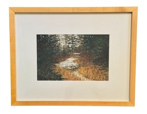 lot 22 image: William Murray Untitled Watercolor Landscape, Framed