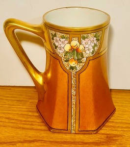 lot 444 image: Antique Hand Painted Limoges Mug