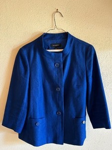 lot 303 image: Blue Talbots Jacket Size 10