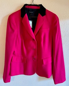 lot 306 image: New Pink Talbots Jacket with Black Velvet Collar