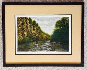 lot 85 image: Framed Limited Edition Print The Bluffs by Homstad