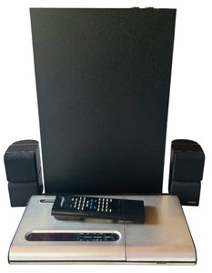 lot 152 image: Bose Acoustimass Powered Speaker System Model 2683 with Lifestyle Model 5 Music Center and Remote