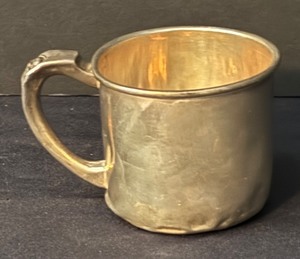 lot 103 image: Vintage Sterling Silver Cup