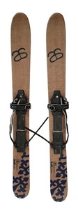 lot 147R image: Altai Hok 125cm Skis with Bindings
