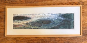 lot 283 image: Framed Abstract Original Artwork