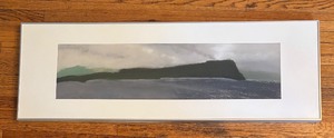 lot 290 image: Perry Ingli Original Pastel Painting - Mississippi River Series, Lake Pepin Point