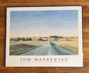 lot 296 image: Tom Maakestad Unframed Art Print  Bridge Square Gallery Poster