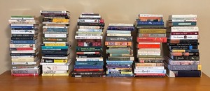 lot 331 image: Large Assorted Book Collection including Bird Guides, Nature, History, and Novels