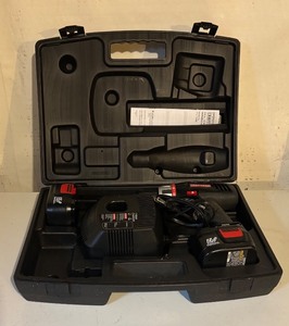 lot 421 image: Craftsman 12V DrillDriver Set Model 315.115380