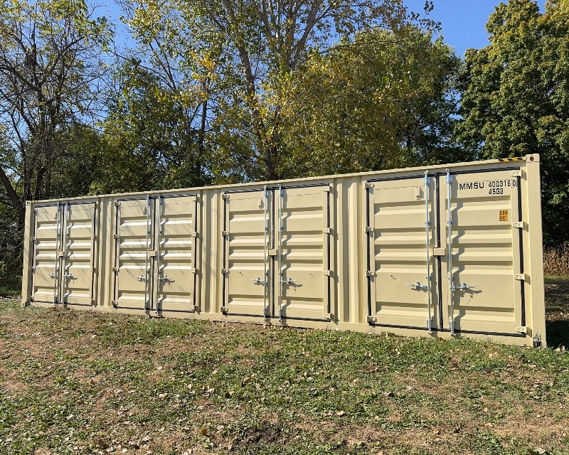 lot 1000 image: MMSU4003160  Sea Container with 4 Side Doors, 40HC, Single Trip