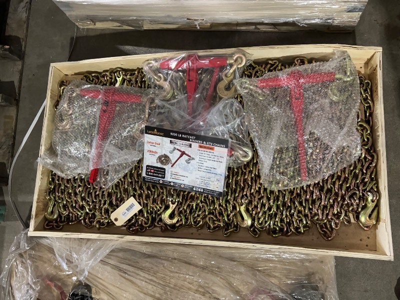 lot 9248 image: Paladin Ratchet Binders and Chains (LDH-RC9200)