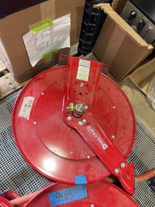 lot 483 image: Reelcraft 83050 OLPRH Retractable Hose Reel with Hose