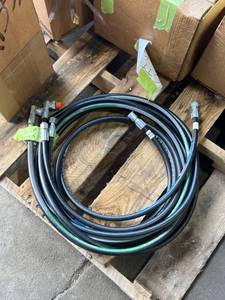 lot 492 image: Hydraulic Hoses With Fittings