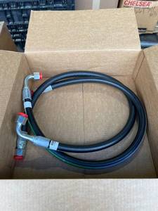 lot 505 image: Two Hydraulic Hoses Assemblies