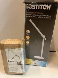 lot 54 image: Tunable LED Lamp and Clip Lamp