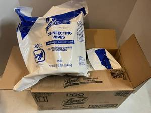 lot 43 image: Lysol Disinfecting Wipe Bundles