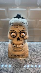 Fearnology Ceramic Skull Jar with Spider Lid by Dept 56