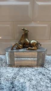 lot 18 image: Loet Numbered Bronze Horse Sculpture on Crackle Base 92 of 500